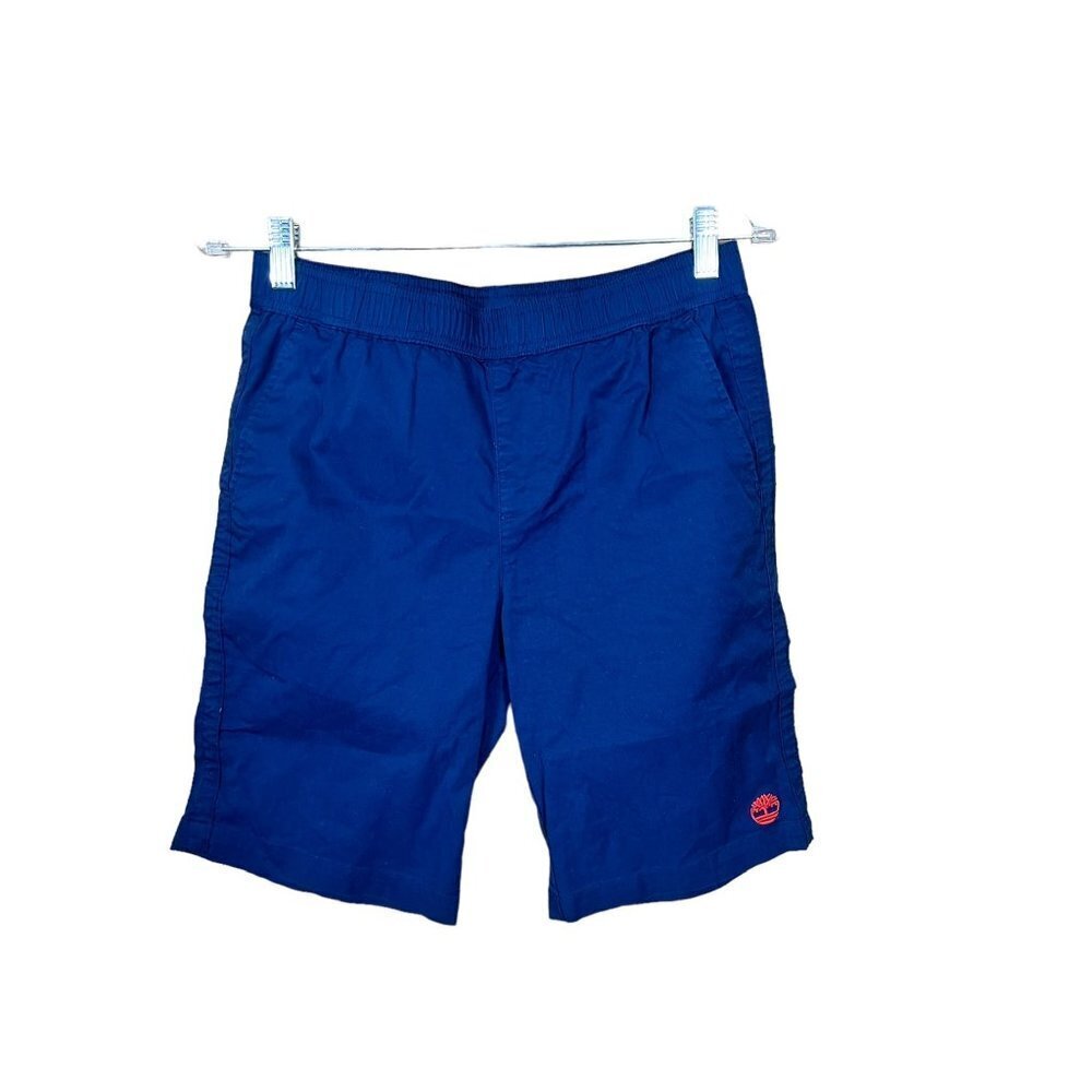 Timberland Boys Navy Blue Shorts - Picture 1 of 6